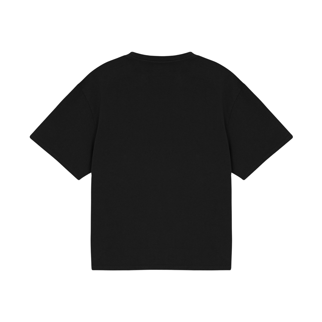톤슬 스프레이 다잉 티셔츠 블랙(TONSIL Spray Dyeing Short Sleeve T-Shirt Black) - 2