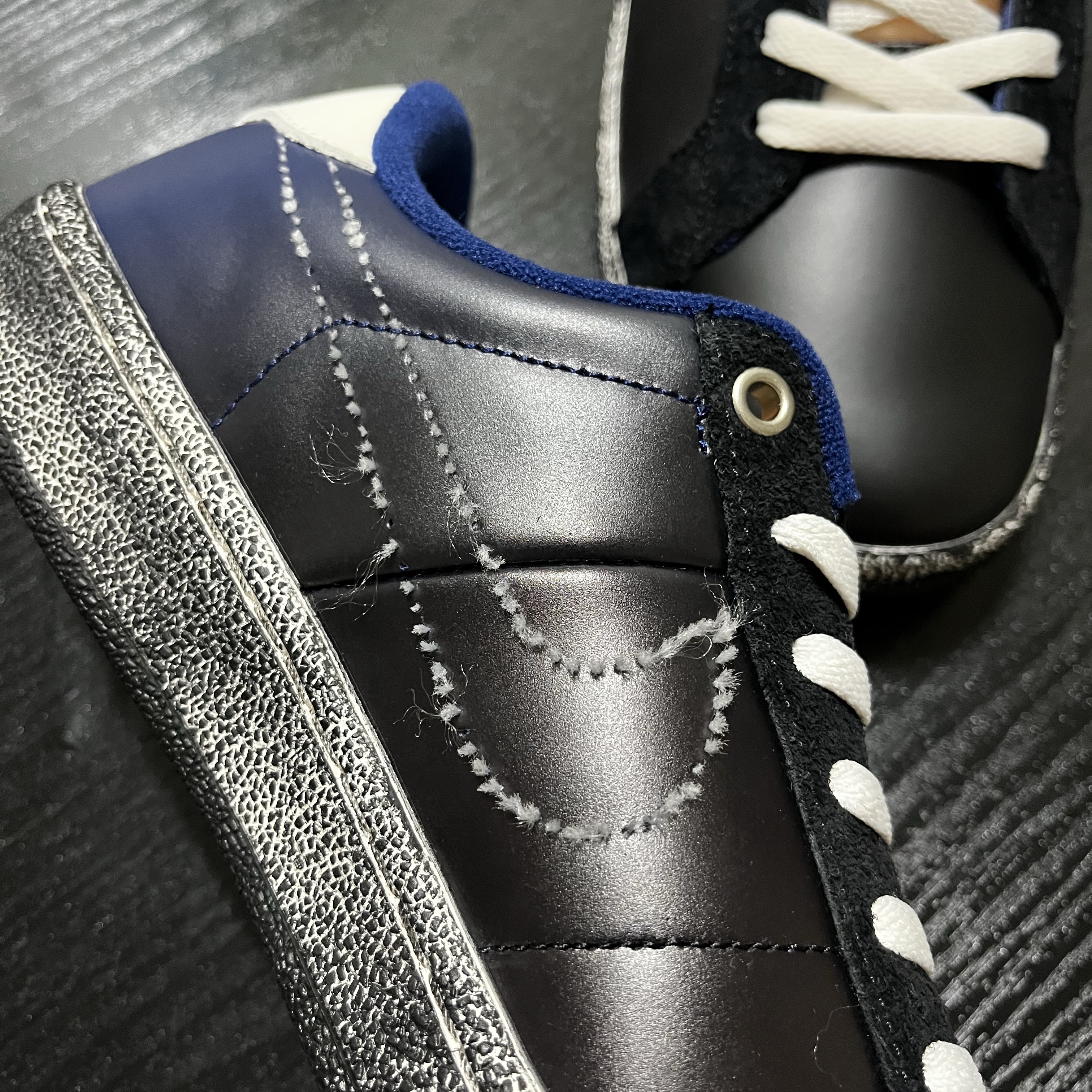 Nike x Rassvet SB Zoom Tennis Classic Blue Void and Sail 착용 스타일 - 4