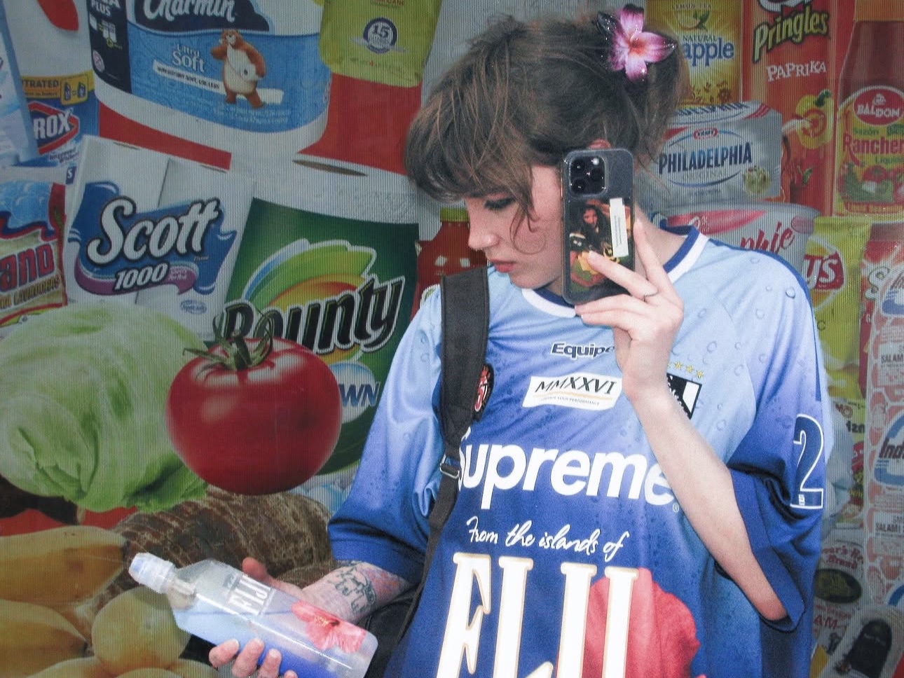Supreme x FIJI Soccer Jersey Multicolor - 26SS 착용 스타일 - 2