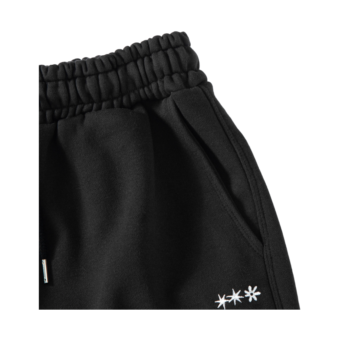 톤슬 로우 엣지 스웻 쇼츠 챠콜(TONSIL Raw Edge Sweat Shorts Charcoal) - 4