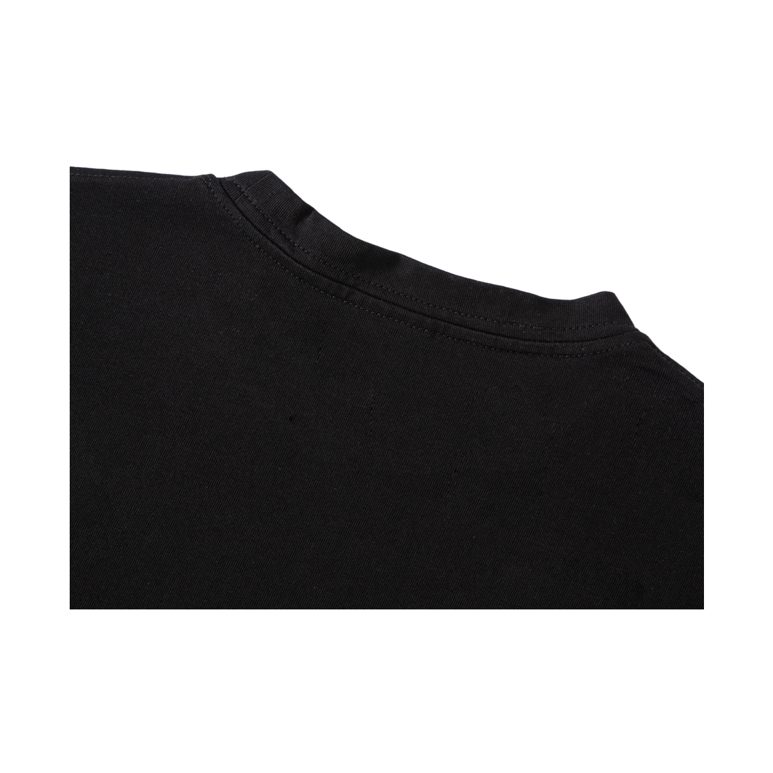 톤슬 스프레이 다잉 티셔츠 블랙(TONSIL Spray Dyeing Short Sleeve T-Shirt Black) - 5
