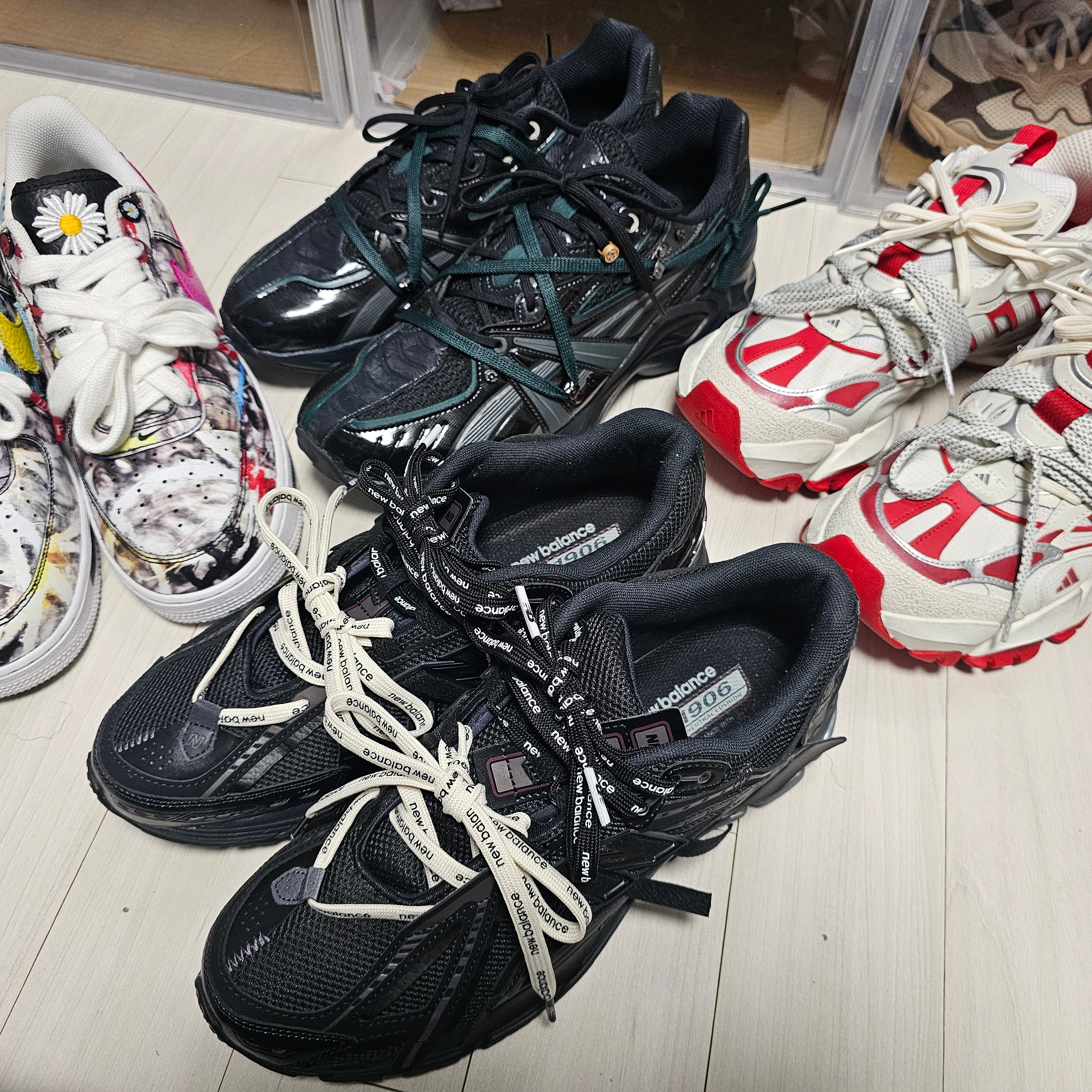 New Balance 1906A Black 착용 스타일