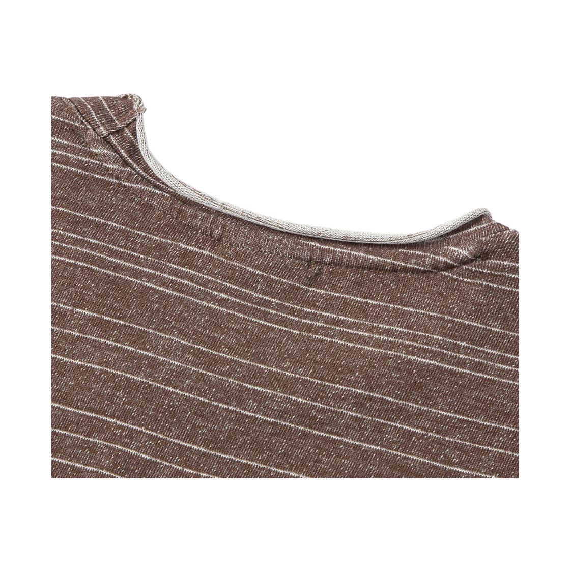 톤슬 빈티지 스트라이프 반팔 티셔츠 브라운(TONSIL Vintage Stripe Short-Sleeve T-Shirt Brown) - 6