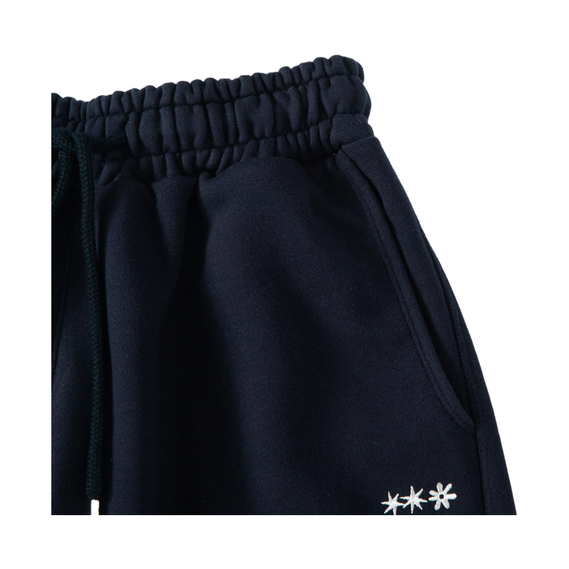 톤슬 로우 엣지 스웻 쇼츠 네이비(TONSIL Raw Edge Sweat Shorts Navy) - 4