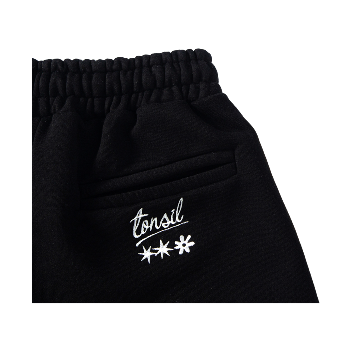톤슬 핀턱 워싱 롱 버뮤다 팬츠 블랙(TONSIL Pin-Tuck Washed Long Bermuda Pants Black) - 6