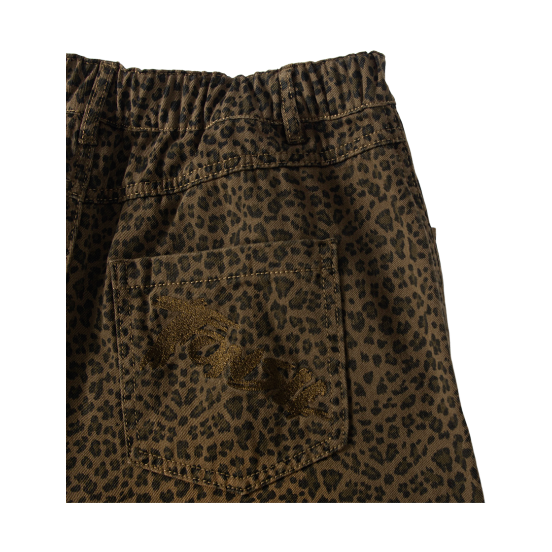 톤슬 워싱 레오파드 버뮤다 팬츠 브라운(TONSIL Washed Leopard Bermuda Pants Brown) - 6