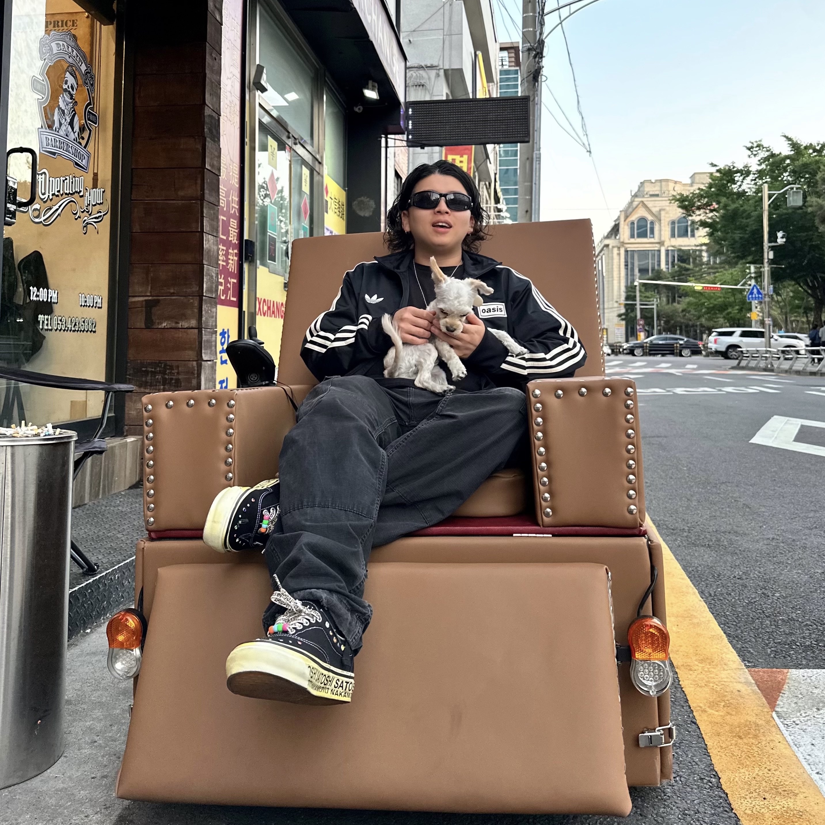 Vans x Satoshi Nakamoto OTW Era 95 Gems Black 착용 스타일 - 2