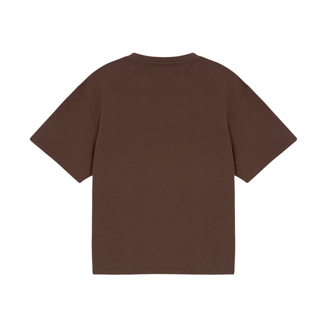 톤슬 스프레이 다잉 티셔츠 브라운(TONSIL Spray Dyeing Short Sleeve T-Shirt Brown) - 2