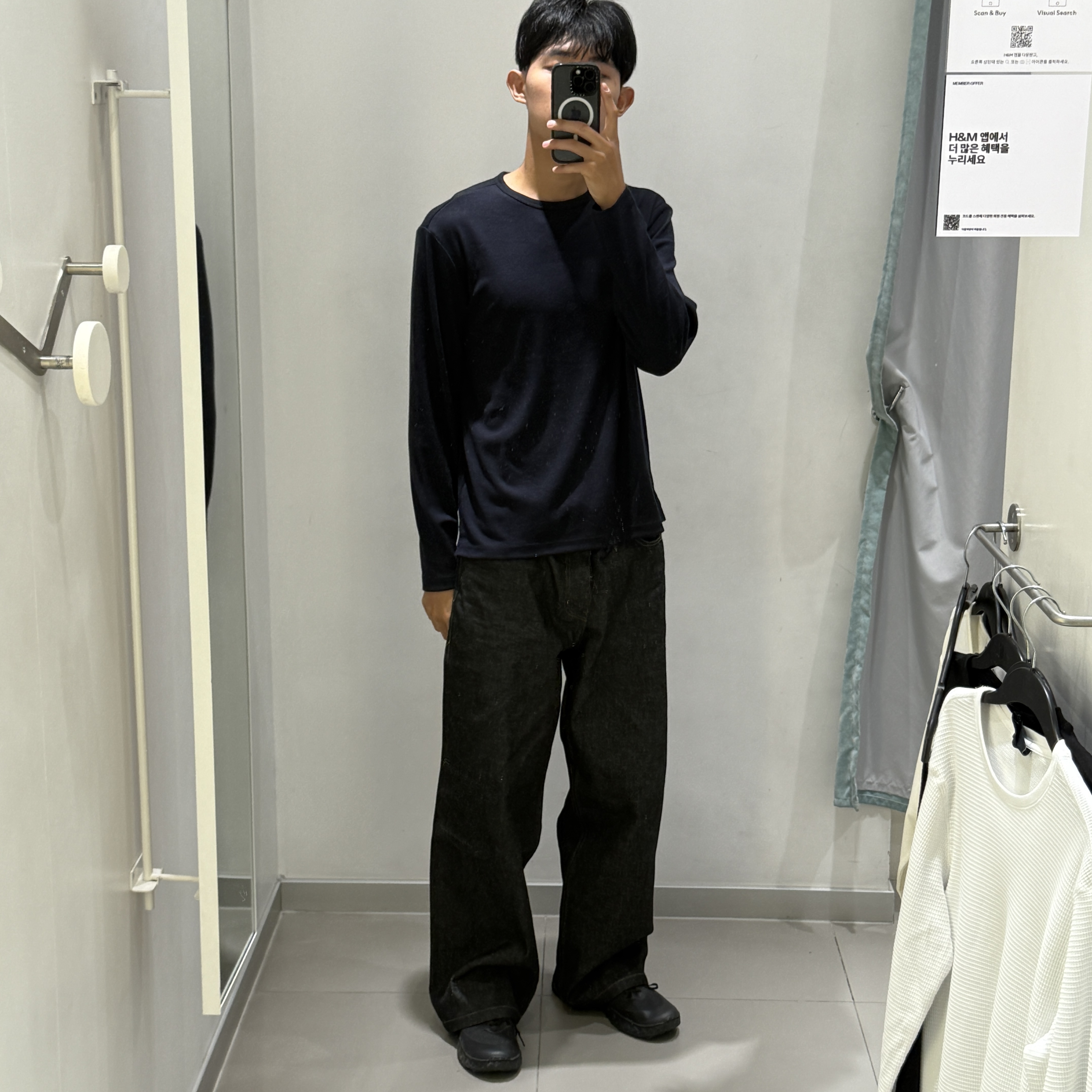 Nnormal Tomir 2.0 Black 착용 스타일