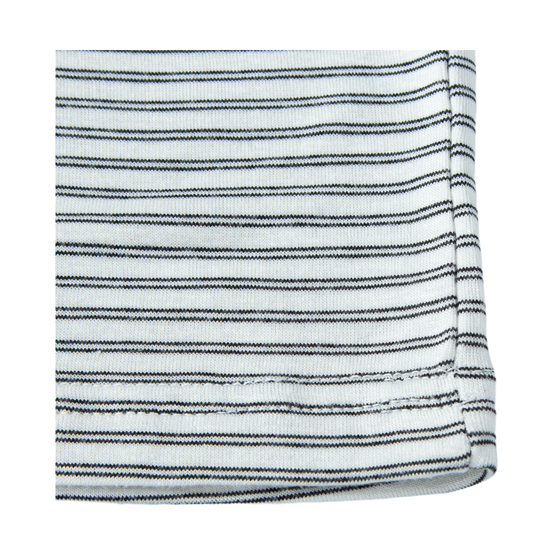 톤슬 그래픽 프린트 스트라이프 긴팔 티셔츠 화이트(TONSIL Graphic Printed Stripe T-Shirt White) - 5