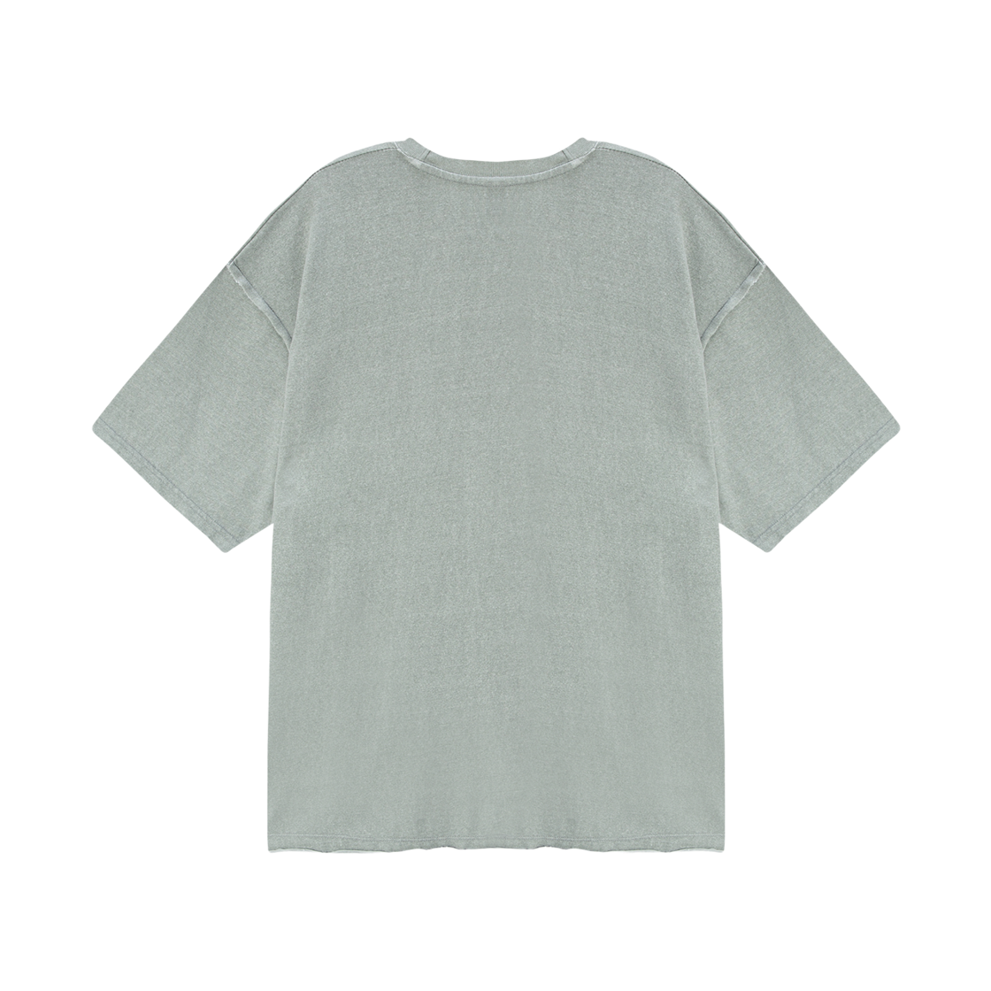 톤슬 피그먼트 컷오프 반팔 티셔츠 민트(TONSIL Pigment Cutoff Short Sleeve T-Shirt Mint) - 2