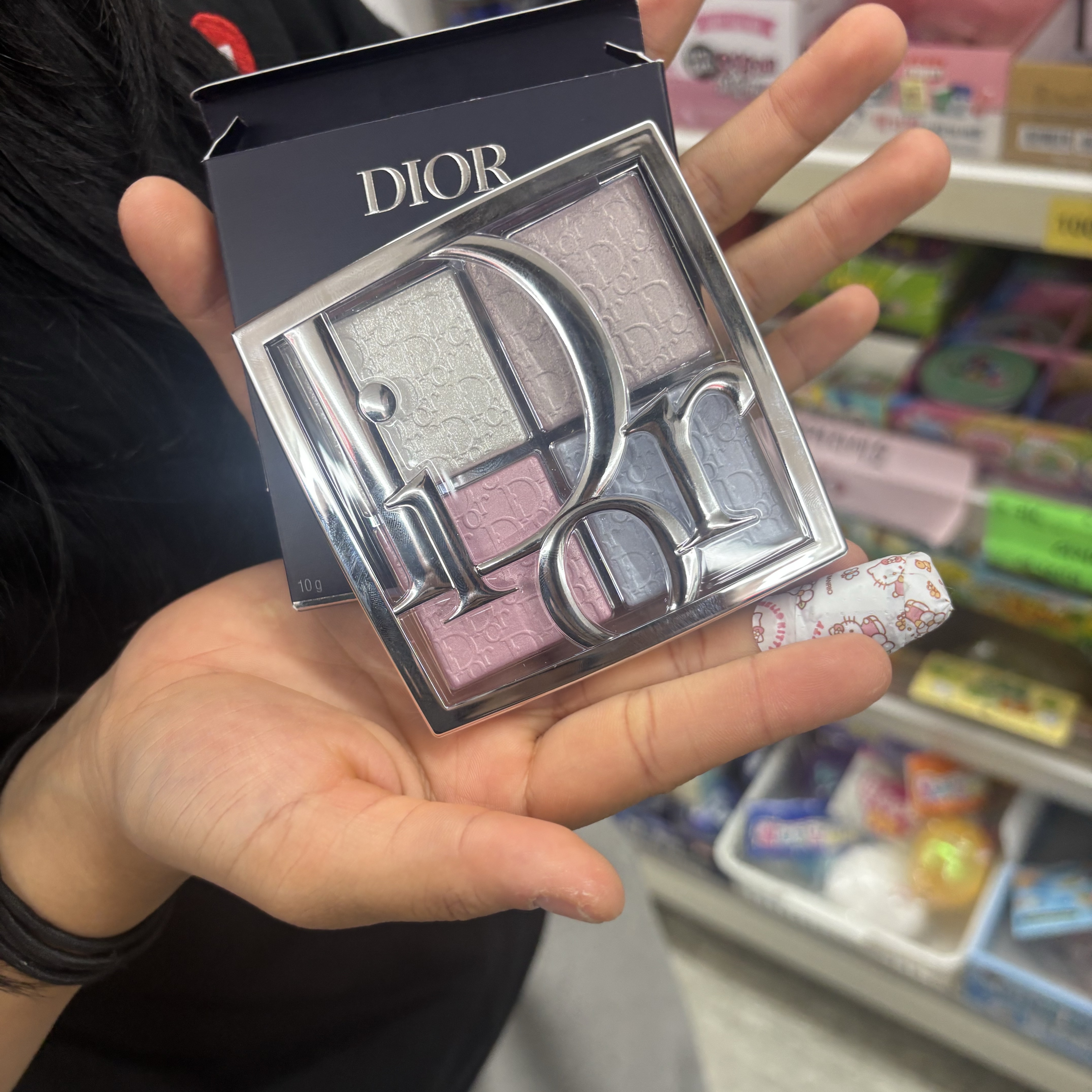 Dior Backstage Glow Maximizer Palette 002 Frosted Opal Glow 착용 스타일