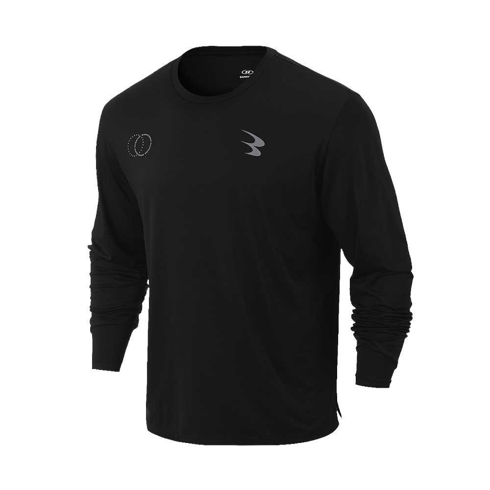 본투윈 커브 B 에어플로우 메쉬 롱슬리브 블랙(BORN TO WIN Curve B Airflow Mesh Long Sleeve Black) - 1