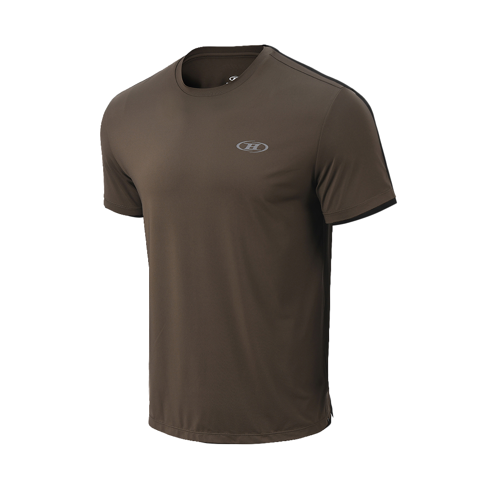 본투윈 심볼 B 퀵 드라이 티셔츠 브라운(BORN TO WIN Symbol B Quick Dry T-Shirts Brown)