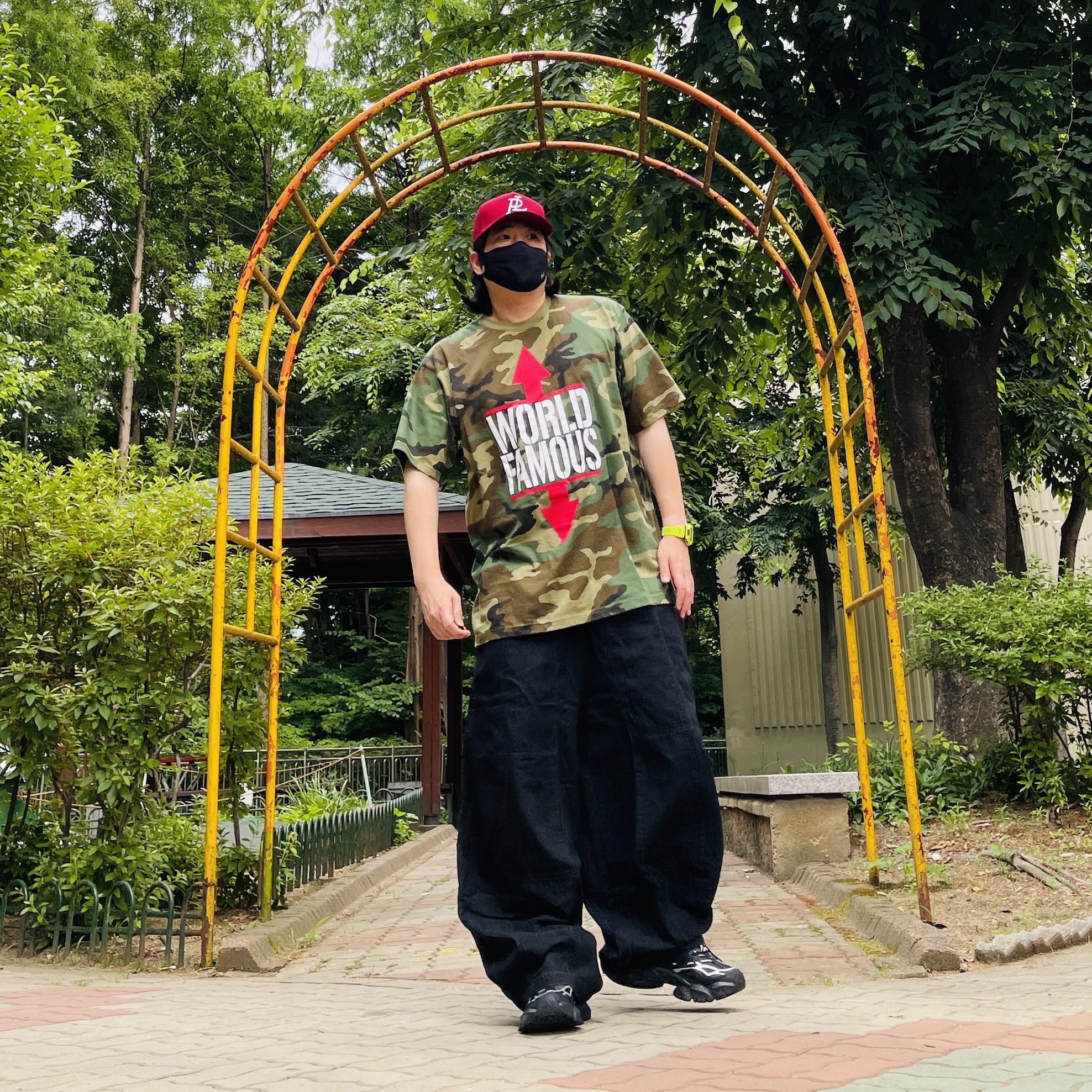 Needles H.D. Pants 6 Oz Denim Black, Adidas Vento XLG Deluxe Black Silver 착용 스타일 - 3
