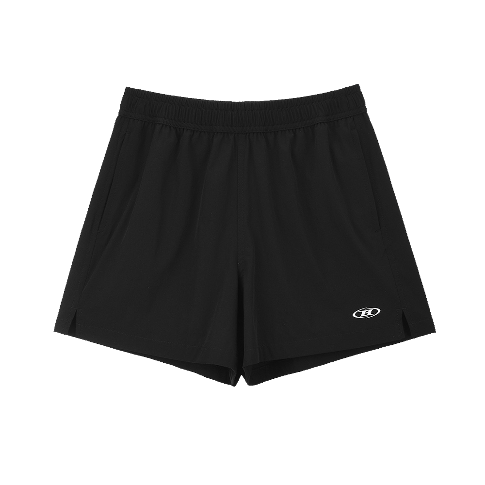 본투윈 심볼 B 에센셜 액티브 쇼츠 블랙(BORN TO WIN Symbol B Essential Active Shorts Black)