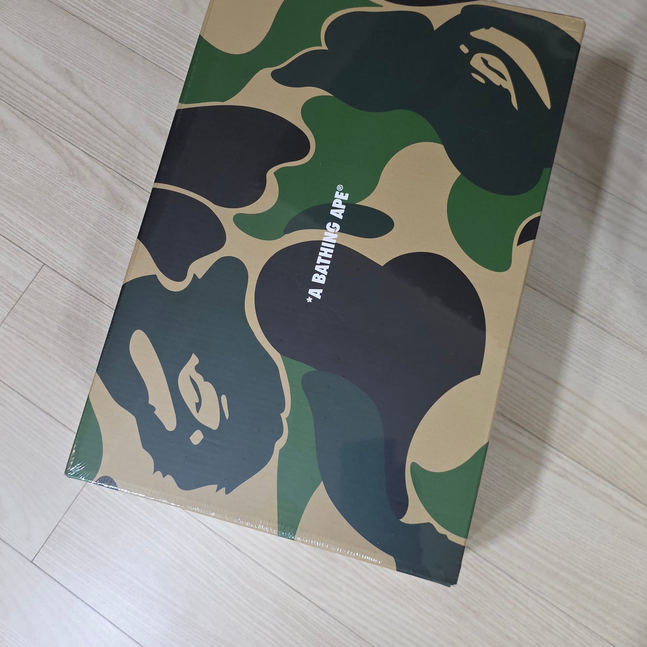BAPE Slide #1 Black 착용 스타일 - 3