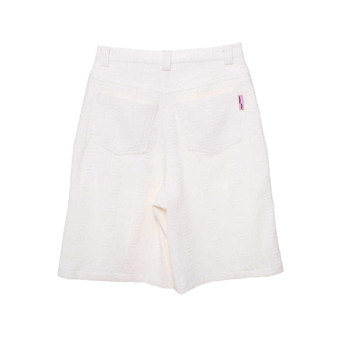 애프터마켓 펀칭 버뮤다 쇼츠 아이보리(aftermarket Punching Bermuda Shorts Ivory) - 2