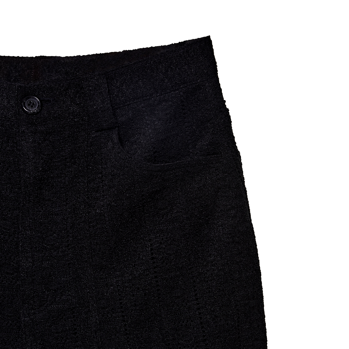 애프터마켓 펀칭 버뮤다 쇼츠 블랙(aftermarket Punching Bermuda Shorts Black) - 4