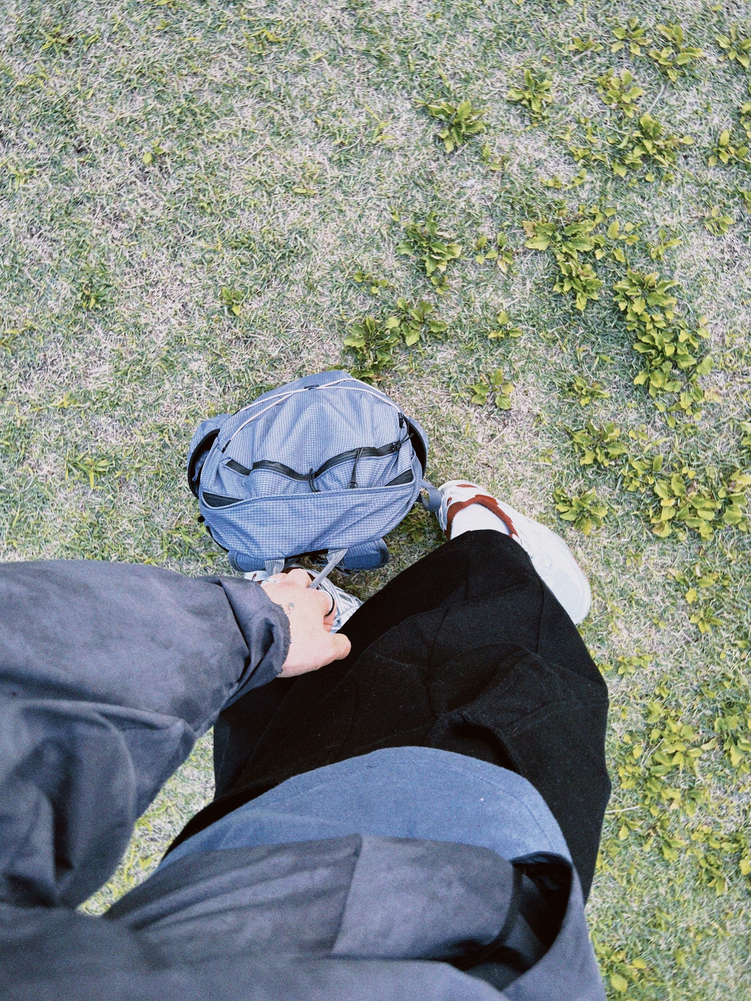 [KREAM 단독] MAZIUNTITLED Roam Pack Dusty Blue 착용 스타일 - 9