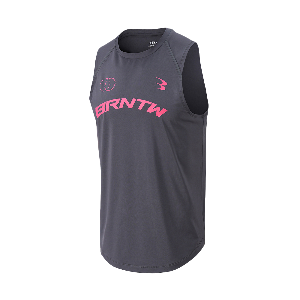 본투윈 BRNTW 퀵 드라이 싱글렛 차콜(BORN TO WIN Brntw Quick Dry Singlet Charcoal) - 2