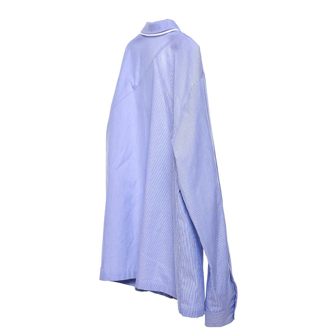 애프터마켓 블루 스트라이프 집업 셔츠(aftermarket Blue Stripe Zip-Up Shirt) - 2