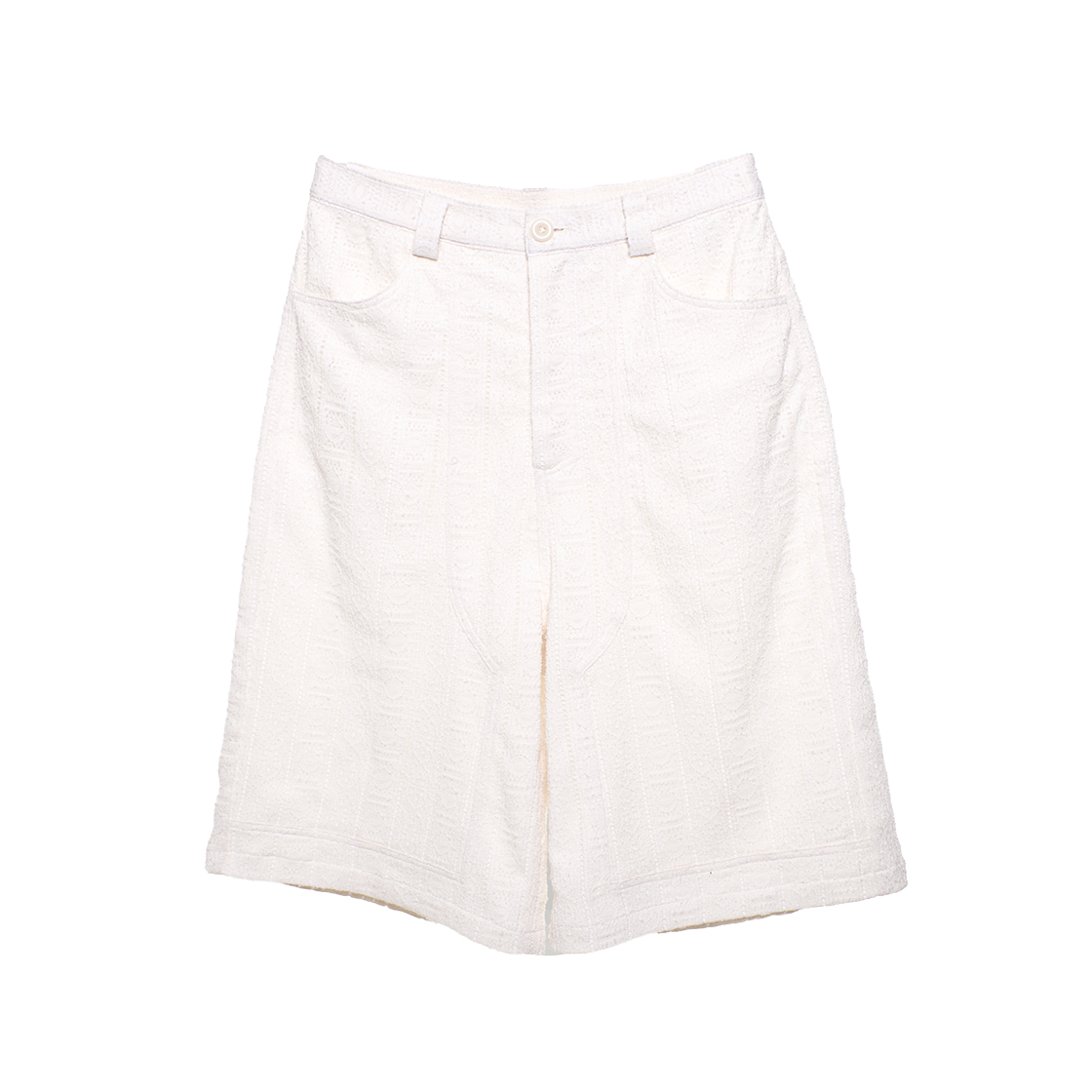 애프터마켓 펀칭 버뮤다 쇼츠 아이보리(aftermarket Punching Bermuda Shorts Ivory)