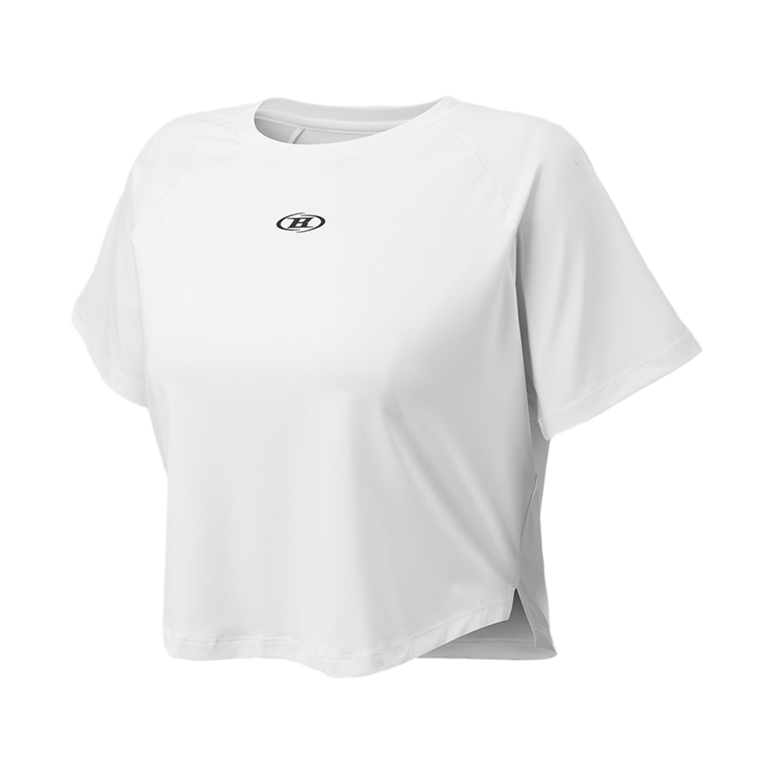 본투윈 W 심볼 B 쿨에버 크롭 티셔츠 화이트(BORN TO WIN W Symbol B Coolever Crop T-Shirts White) - 2