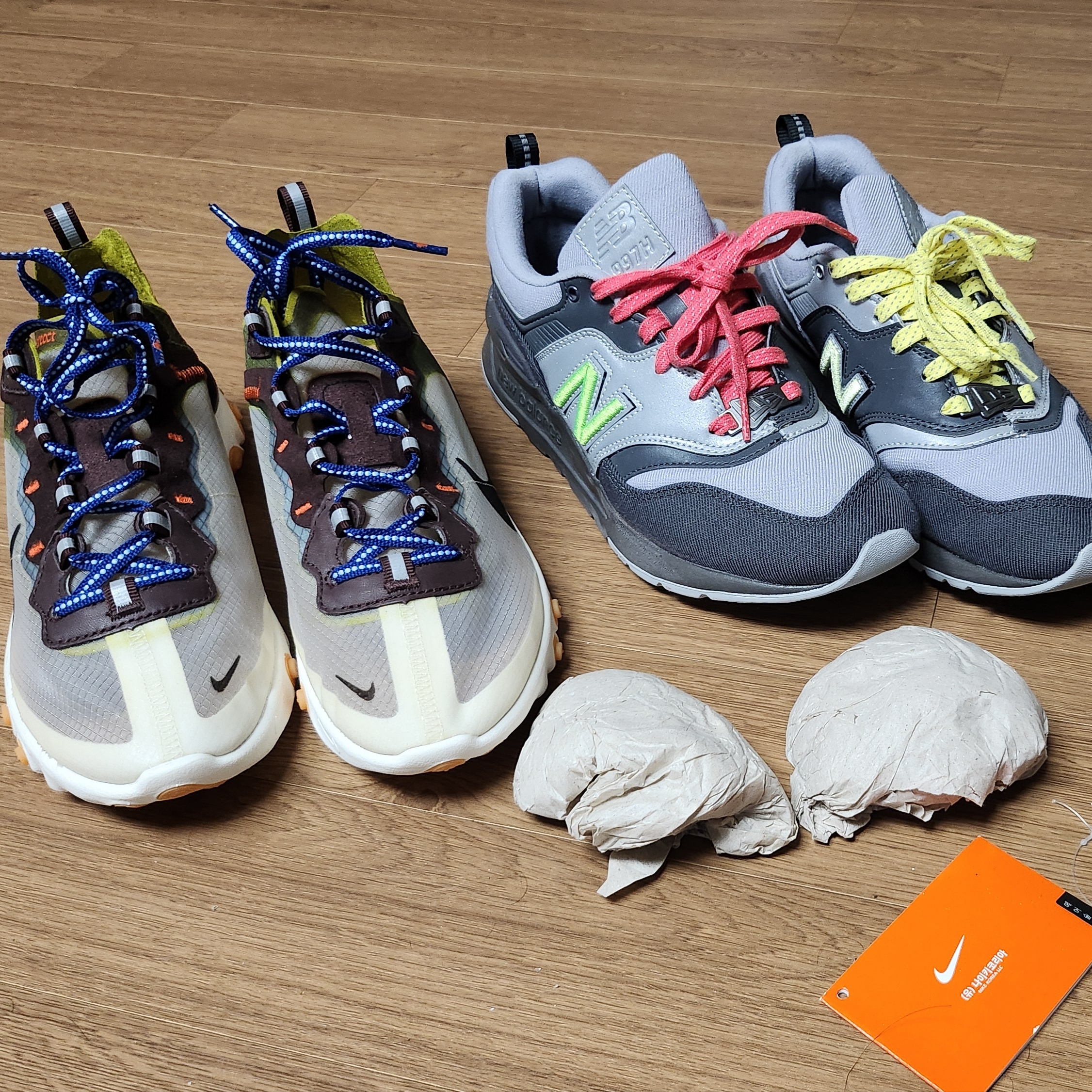 Nike React Element 87 Moss 착용 스타일 - 2