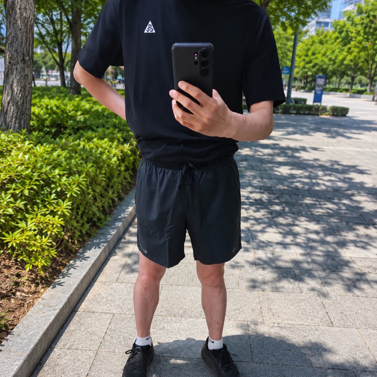Nike ACG LBR T-Shirt Black - Asia 착용 스타일