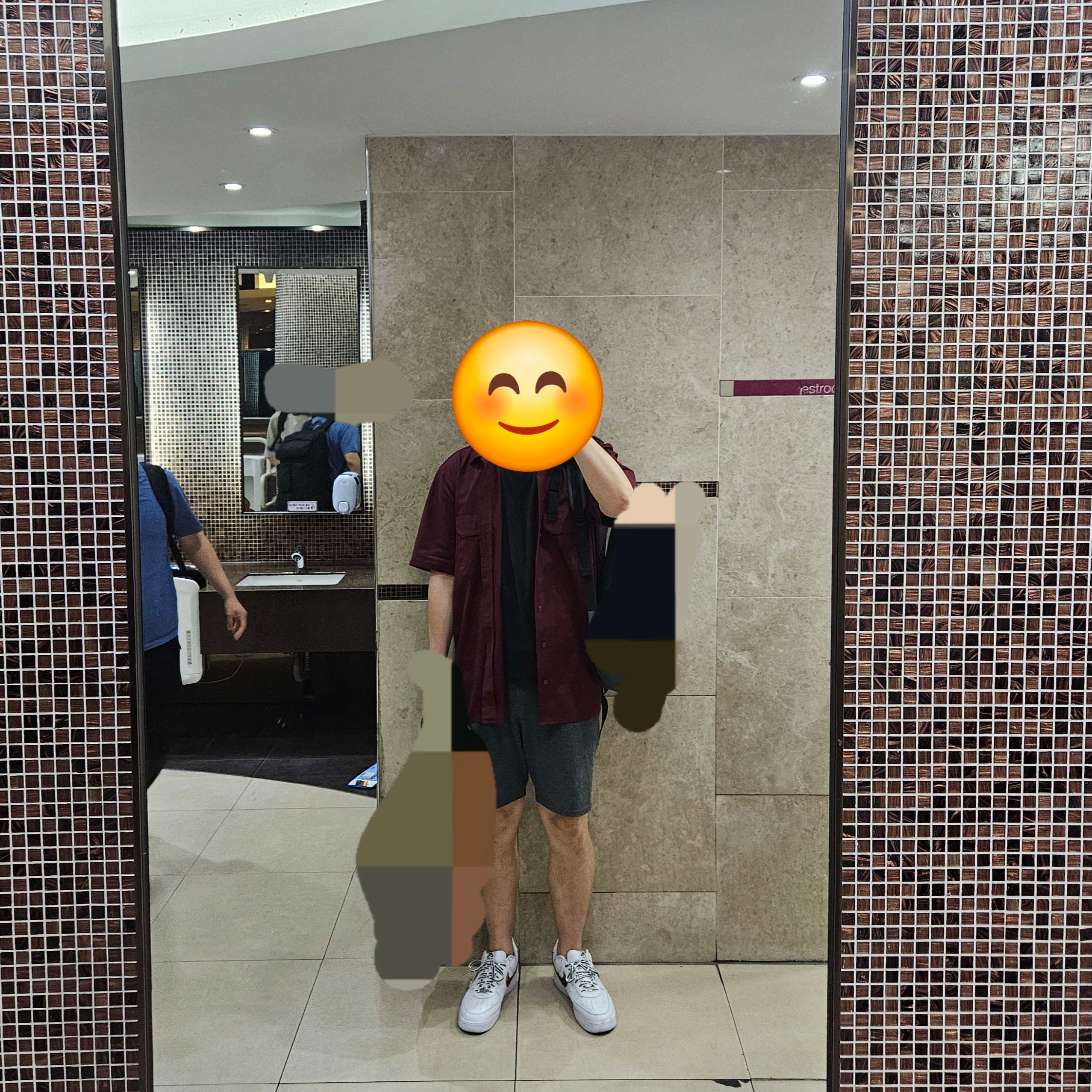 Anti Social Social Club x Dickies Work Shirts Burgundy, Nike x Supreme x GOODENOUGH Air Force 1 Low White - 25SS 착용 스타일
