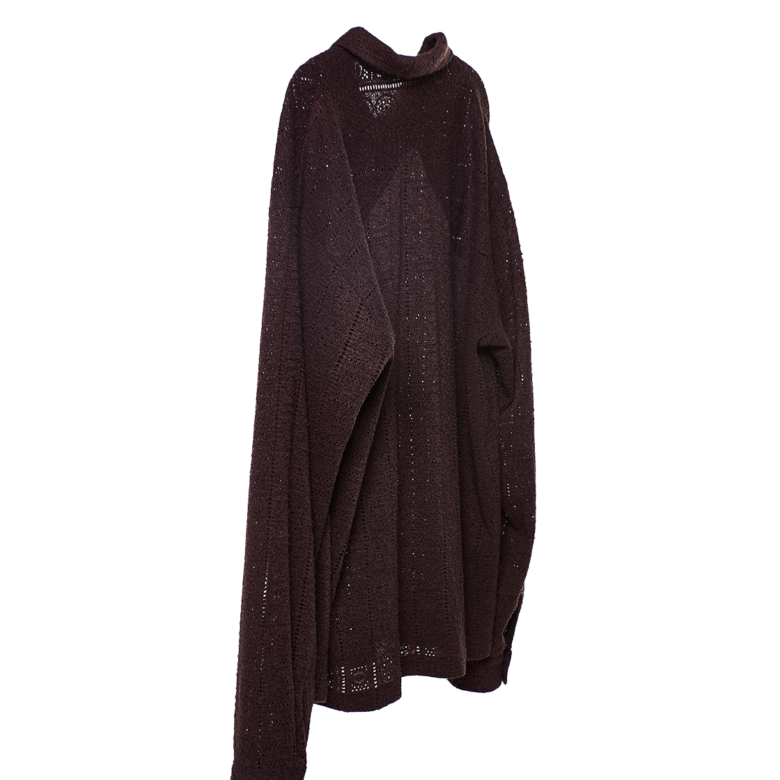 애프터마켓 펀칭 집업 셔츠 브라운(aftermarket Punching Zip-Up Shirt Brown) - 2