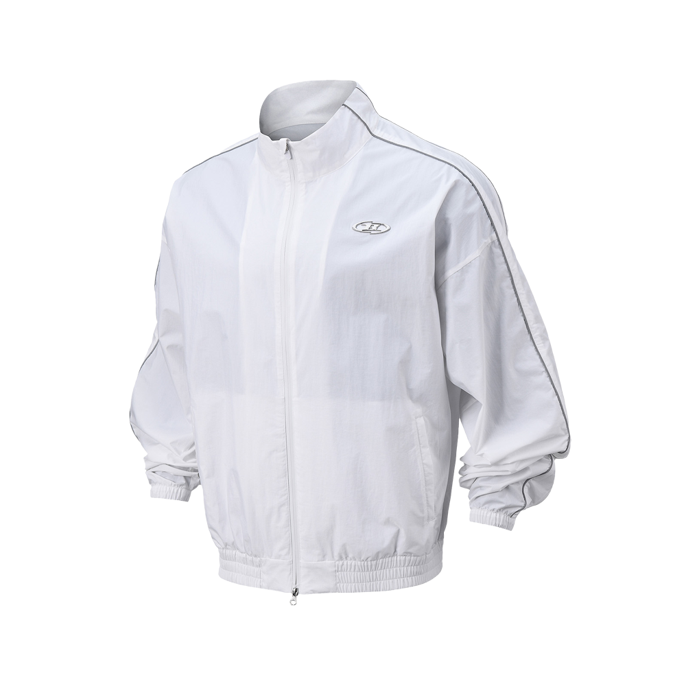 본투윈 크롬 B 웜업 자켓 화이트(BORN TO WIN Chrome B Warm Up Jacket White) - 2