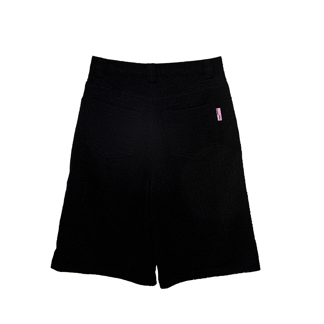 애프터마켓 펀칭 버뮤다 쇼츠 블랙(aftermarket Punching Bermuda Shorts Black) - 2
