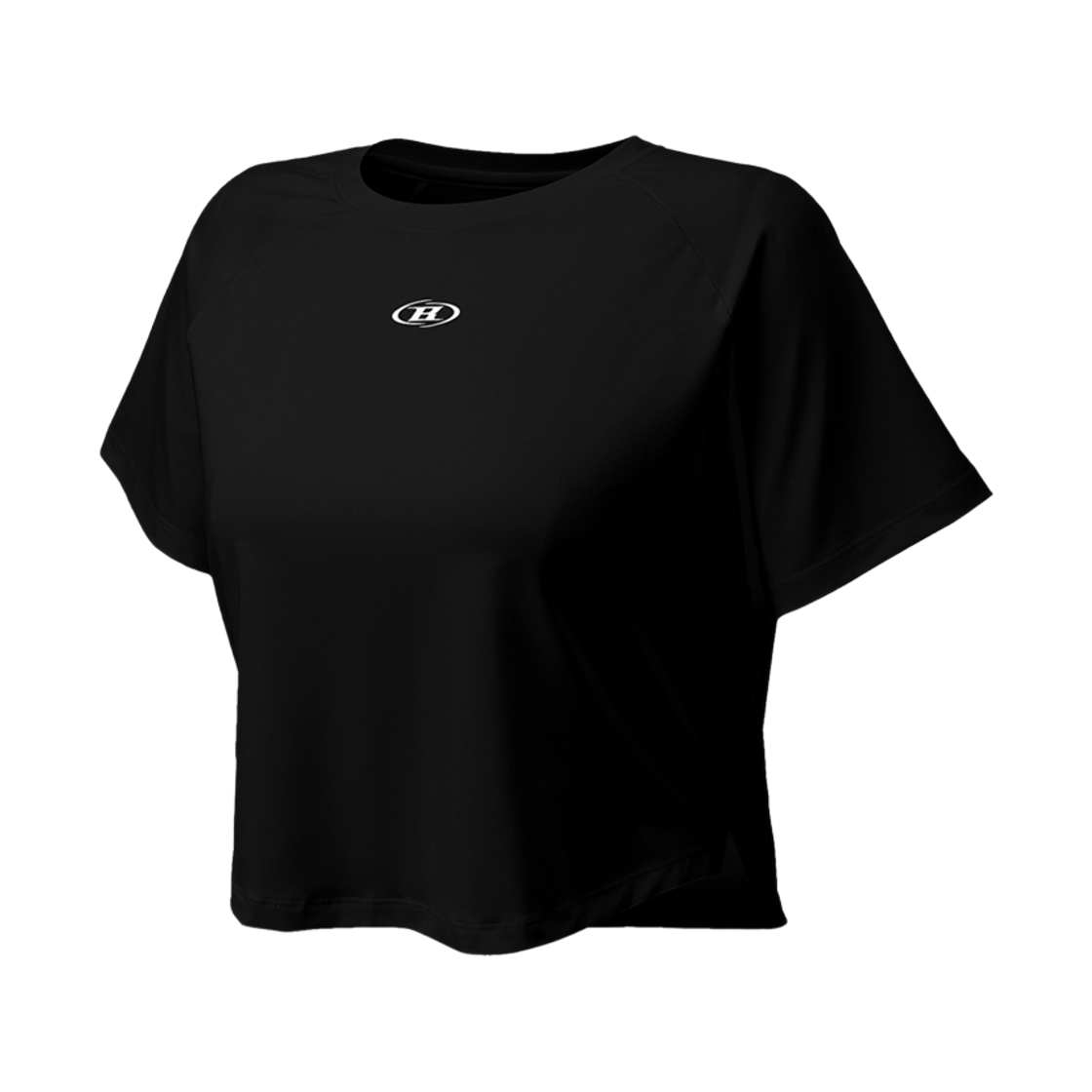 본투윈 W 심볼 B 쿨에버 크롭 티셔츠 블랙(BORN TO WIN W Symbol B Coolever Crop T-Shirts Black) - 2