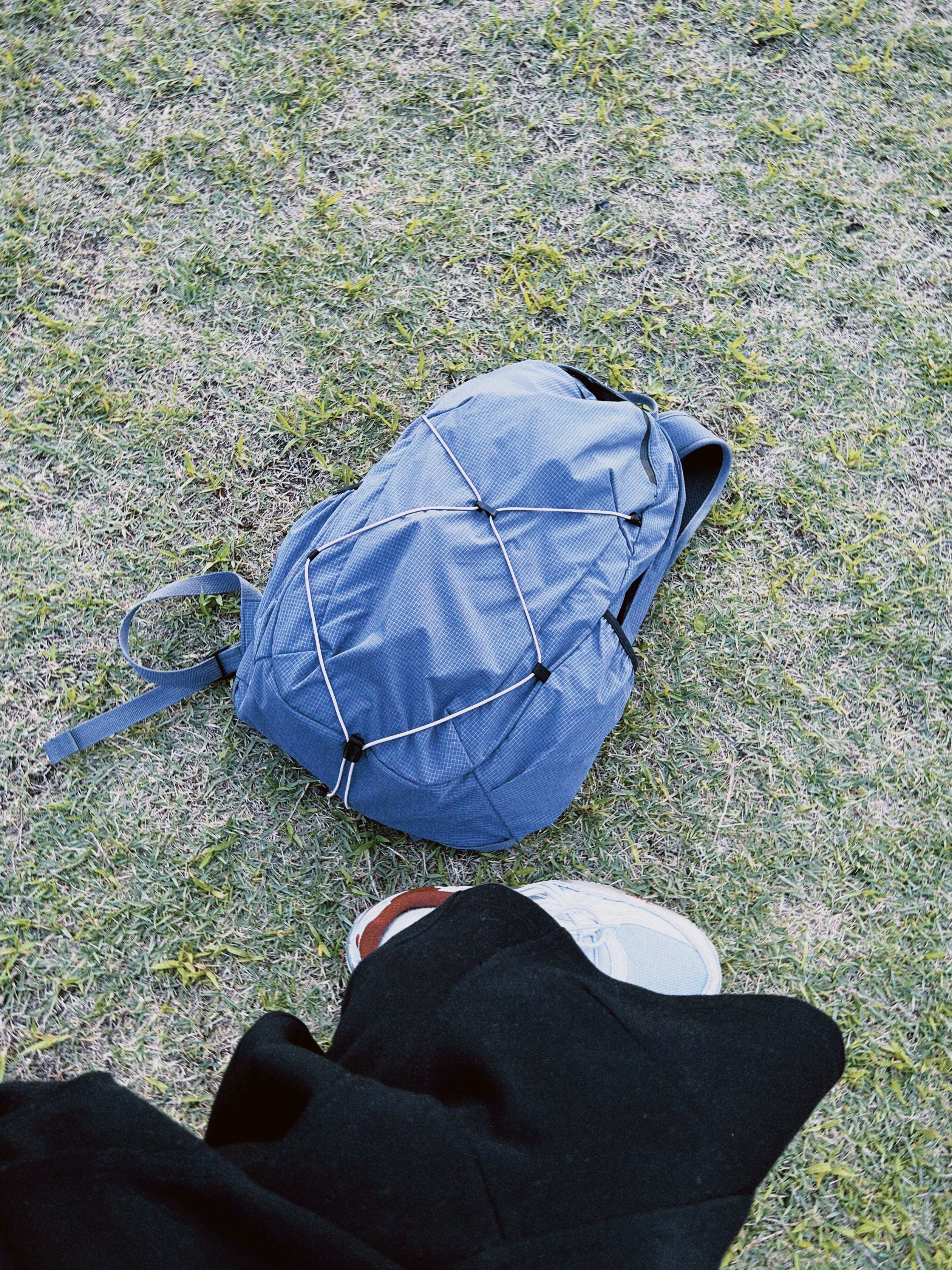 [KREAM 단독] MAZIUNTITLED Roam Pack Dusty Blue 착용 스타일 - 10