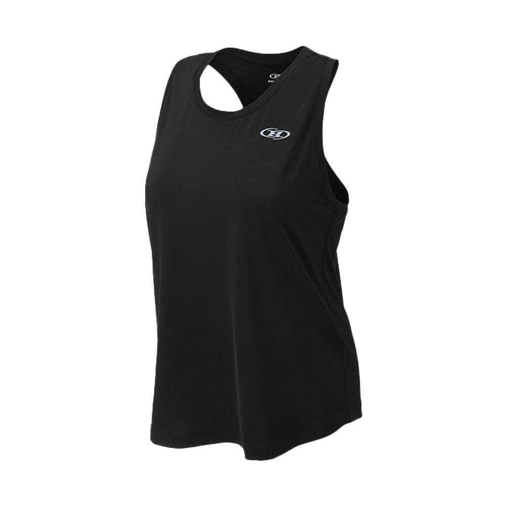 본투윈 W 심볼 B 퀵 드라이 싱글렛 블랙(BORN TO WIN W Symbol B Quick Dry Singlet Black) - 1