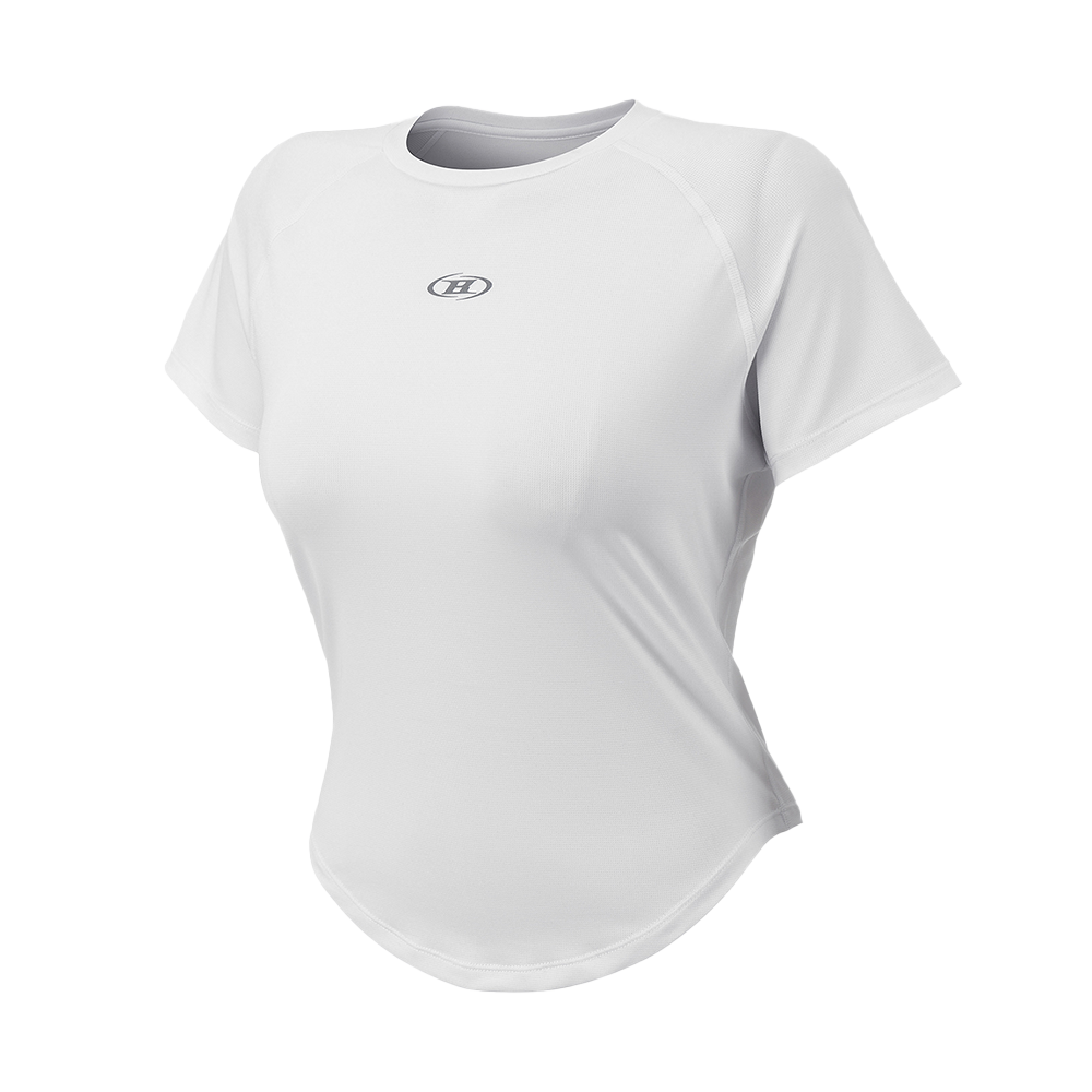 본투윈 W 심볼 B 에어플로우 메쉬 티셔츠 화이트(BORN TO WIN W Symbol B Airflow Mesh T-Shirts White)