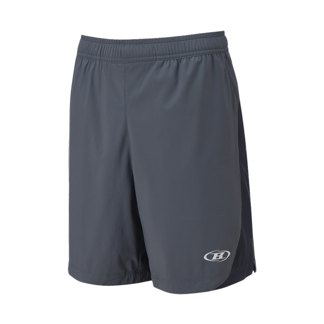 BH1MSP259CH BORN TO WIN Symbol B Active Shorts Charcoal