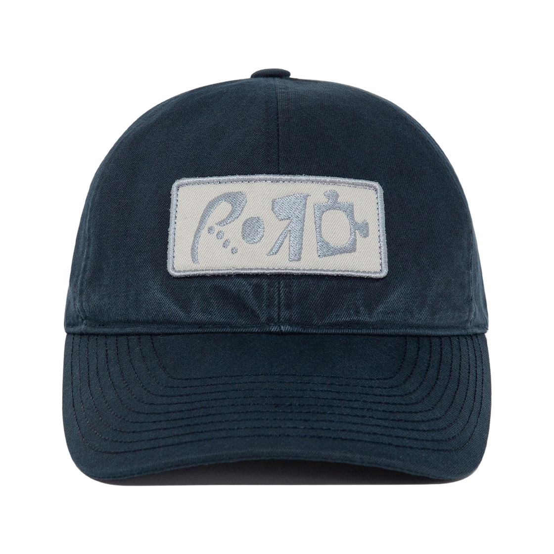 - The Coldest Moment x Hanroro Roro Patch Cap Navy
