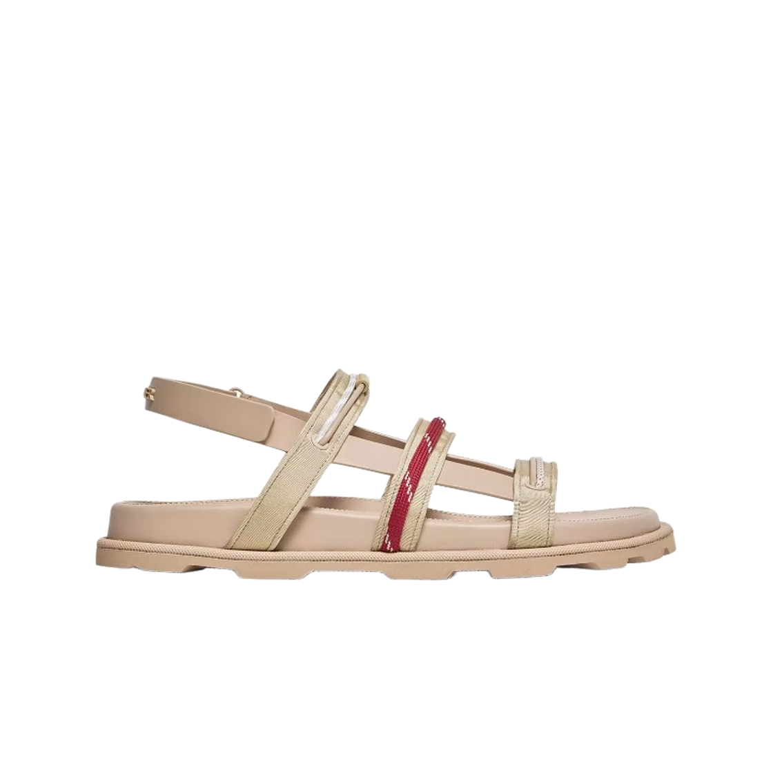 (W) 몽클레르 베라 아일라 레더 샌들 라이트 베이지 - 26SS((W) Moncler Vela Isla Leather Sandals Light Beige - 26SS)