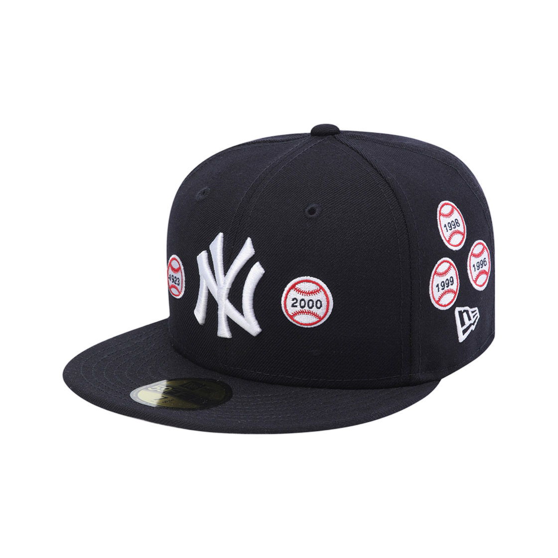 60960487 New Era MLB Spike Lee New York Yankees World Series Champions Fitted Cap Navy