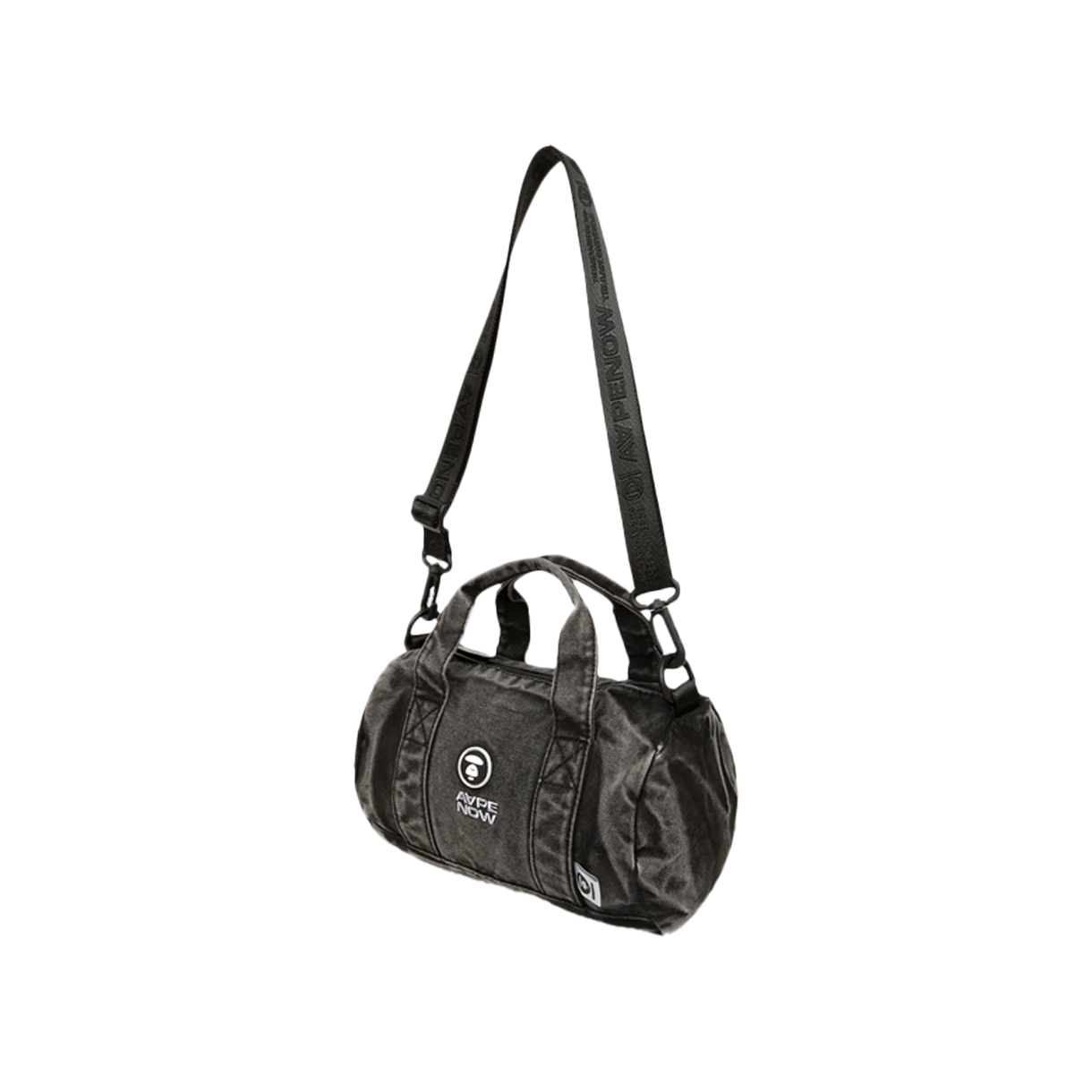 에이프 나우 문페이스 크로스바디 백 라이트 블랙 - 26FW(AAPE Now Moonface Crossbody Bag Light Black - 26FW) - 3