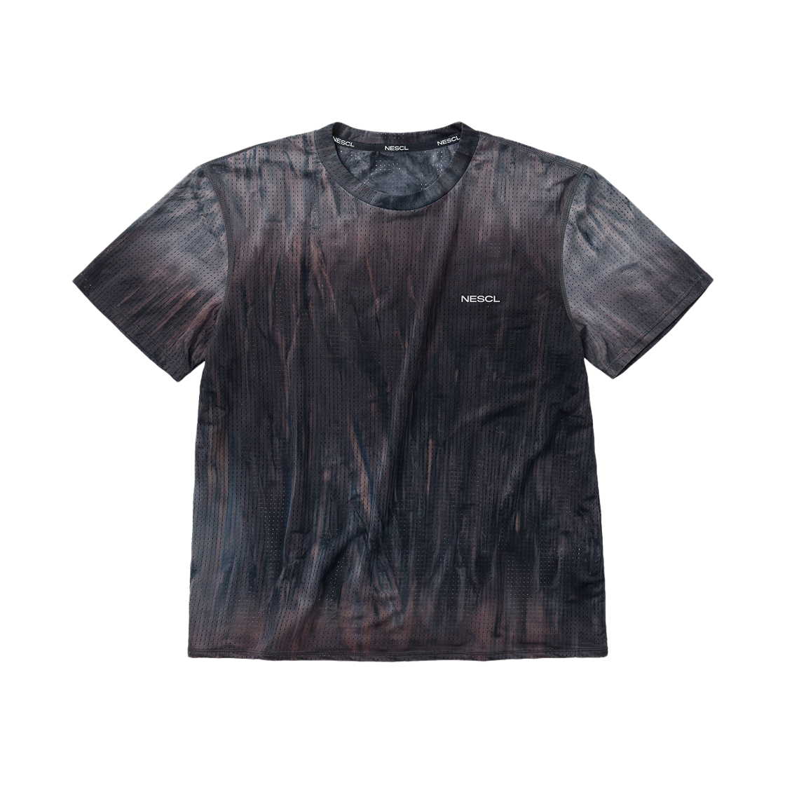 네거티브 스플릿 클럽 에어벤트 타이다잉 레이싱 티셔츠 오로라(negative split club Air Vent Tie-Dye Racing T-Shirt Aurora)