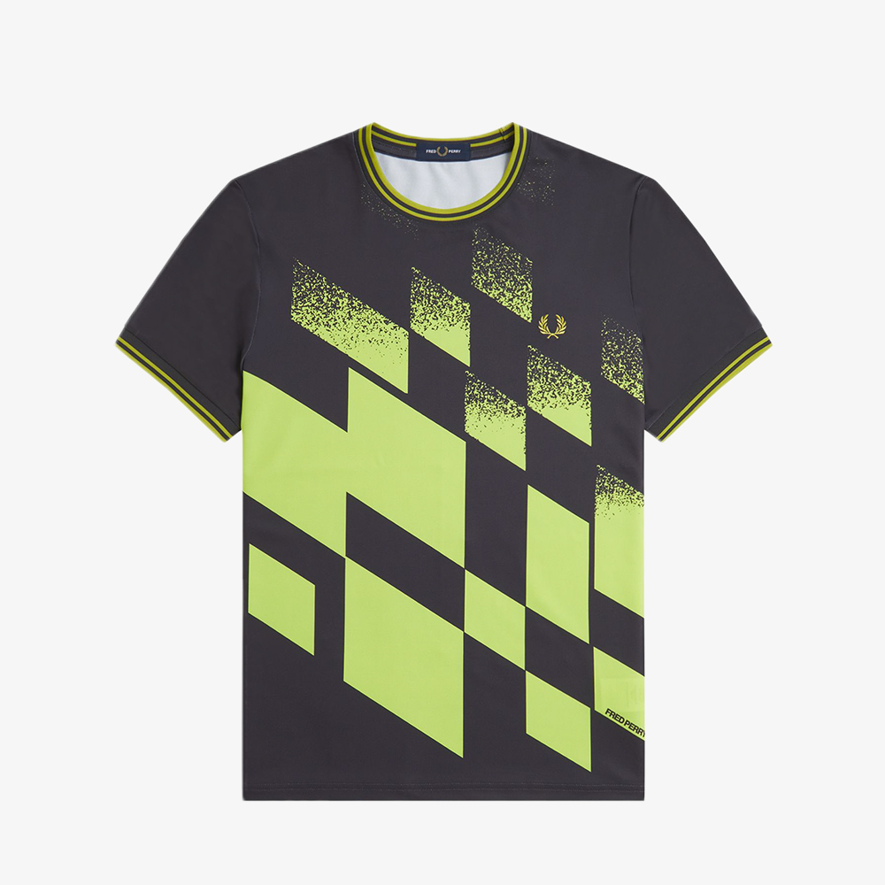 프레드페리 테니스 프린트 티셔츠 앵커 그레이(Fred Perry Tennis Printed T-Shirt Anchor Grey) - 5