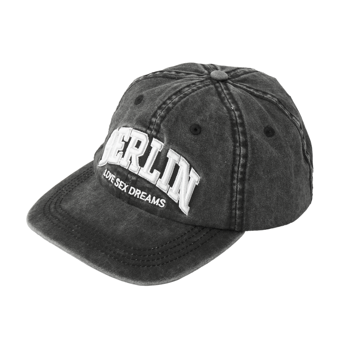 안테 베를린 수베니어 캡 워시드 블랙 - 26FW(Ante Berlin Souvenir Cap Washed Black - 26FW) - 3