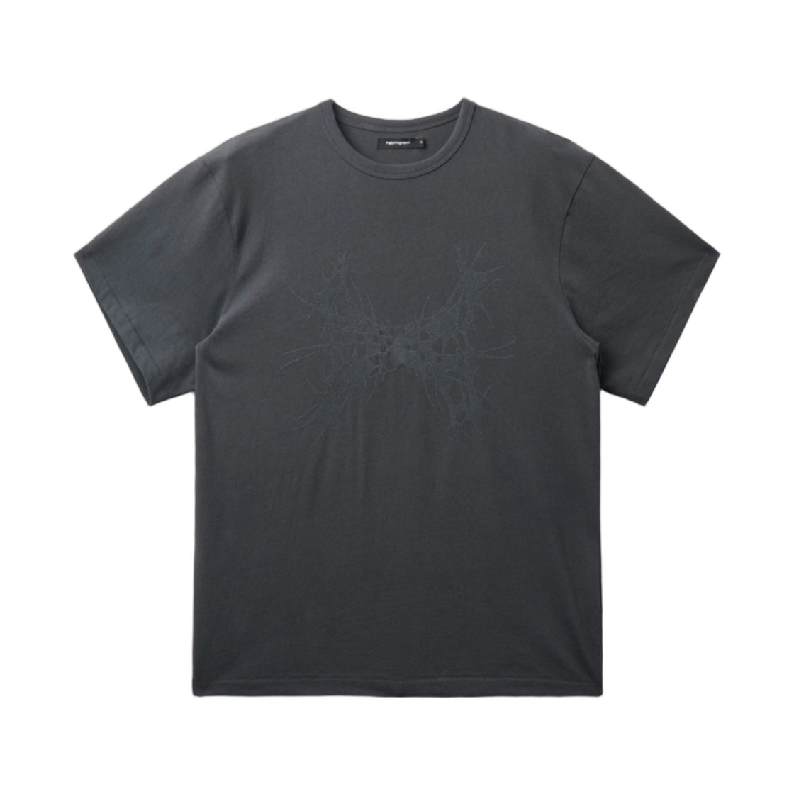 해칭룸 앱스트랙트 H 티셔츠 블루 차콜(Hatchingroom Abstract H T-Shirt Blue Charcoal) - 1