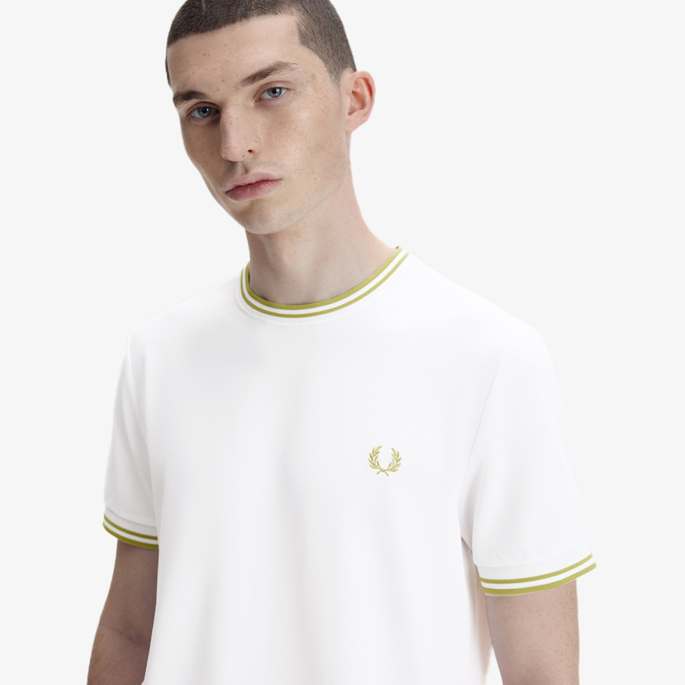프레드페리 테니스 티셔츠 화이트(Fred Perry Tennis T-Shirt White) - 4