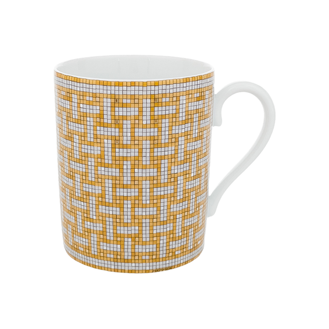 ITF2EDDFGOKM Hermes Mosaic Gold Mug
