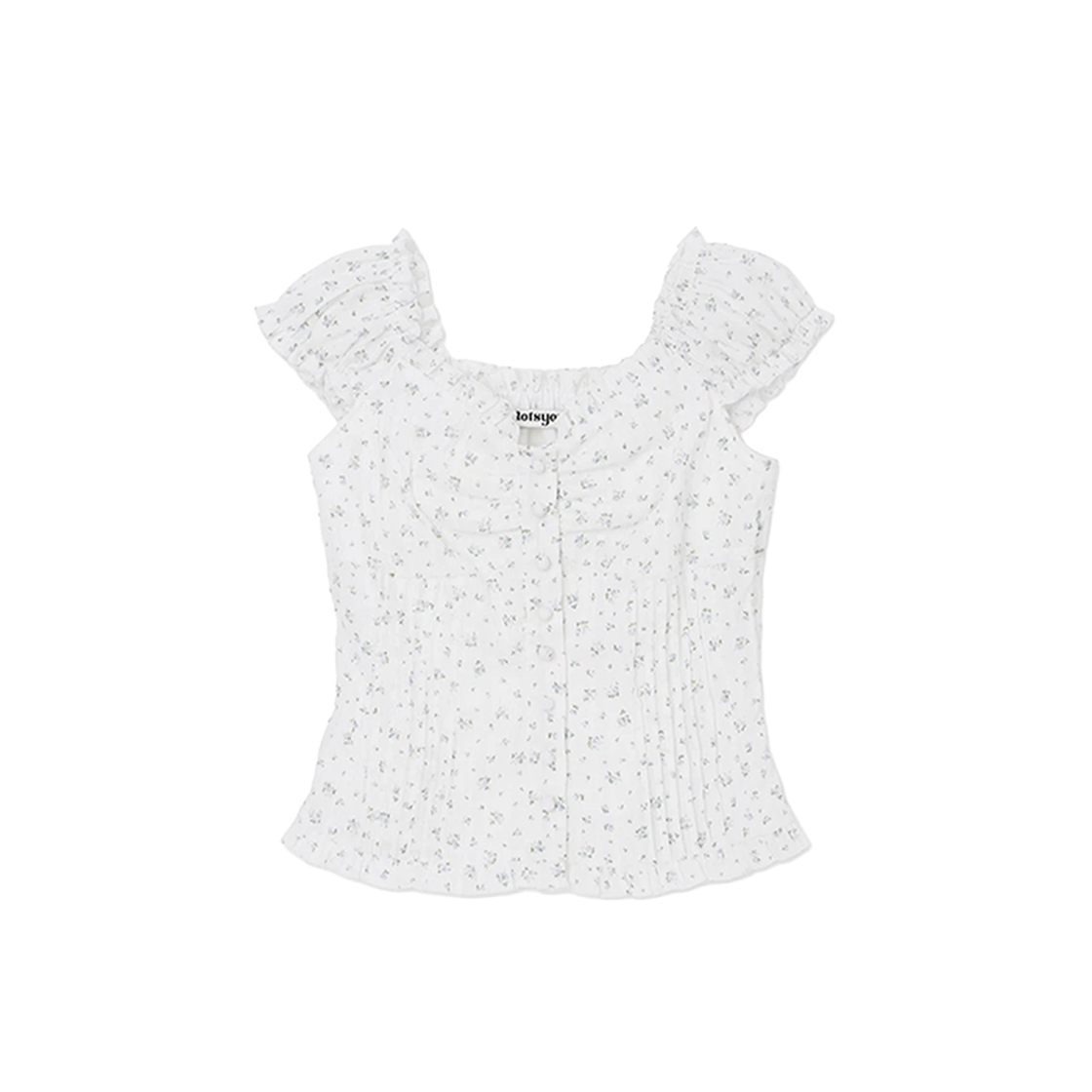 PWTI1BLW168IVY LOTS YOU Ella Blouse Ivory